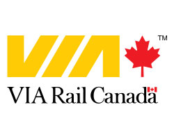 Логотип железнодорожной копании Канада