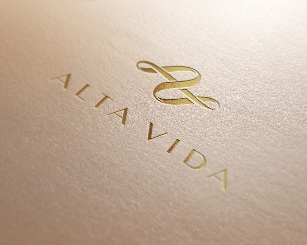 Разработка названия и логотипа для интернет-магазина косметики Alta Vida